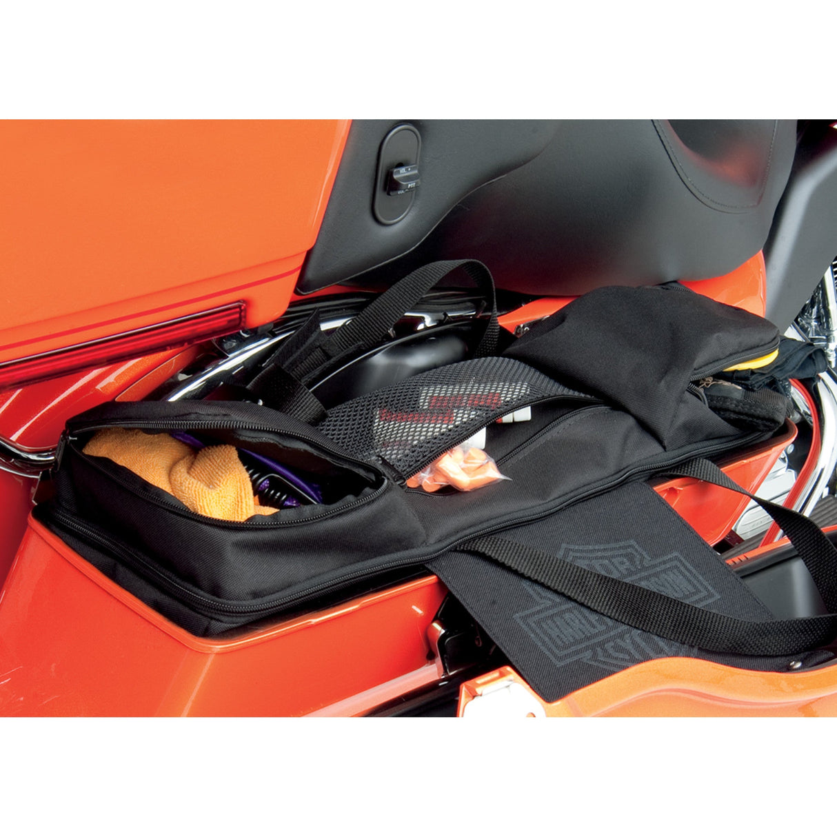 DRAG SPECIALTIES 3501-0771 Saddlebag Liners black - fl '93-'13