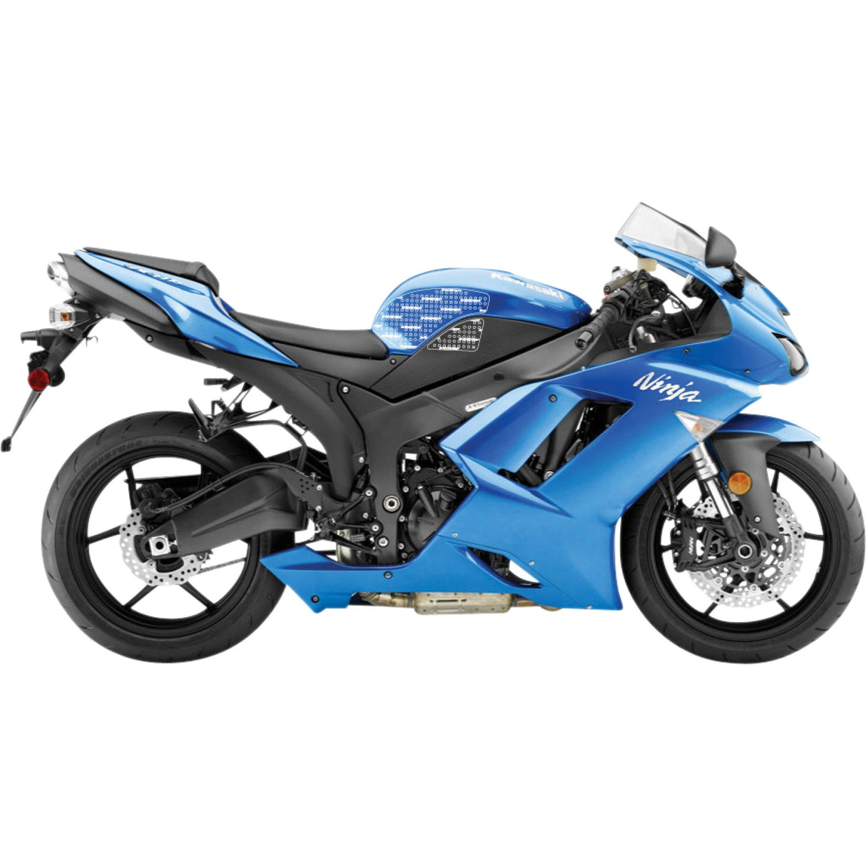 Stompgrip Sticker Kit - 55-10-0032B Kawasaki Ninja 2007-2008