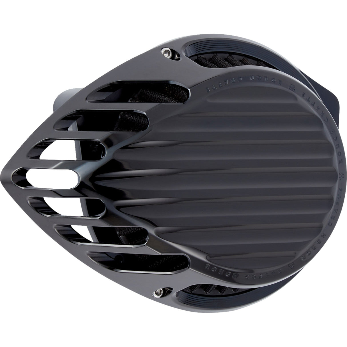 Arlen Ness Rough Craft Air Cleaner Kit Black - RC-600-021 For Harley Road Glide / Touring / Softail 2023-2026