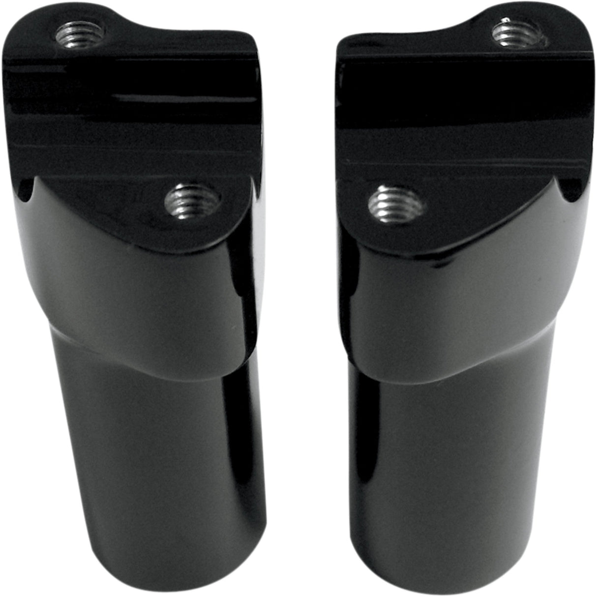 DRAG SPECIALTIES 0602-0351 Buffalo Billet Aluminum Handlebar Risers 3" - black