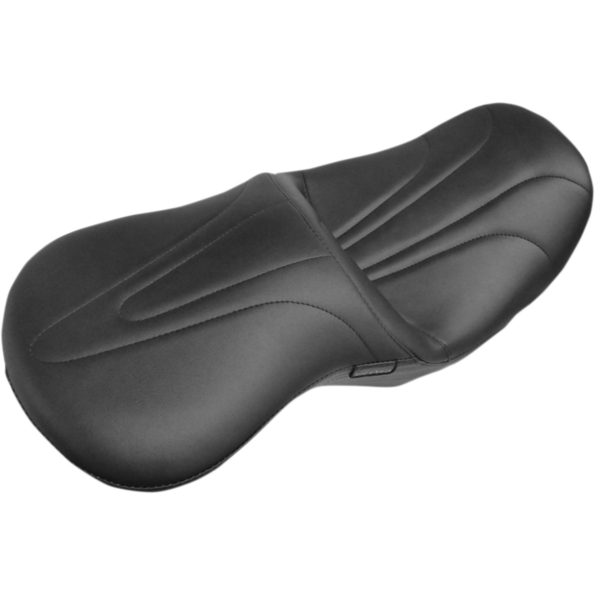 LePera Sorrento 2-Up Seat Stitched Black - LK-907NB For Harley Touring 2008-2023