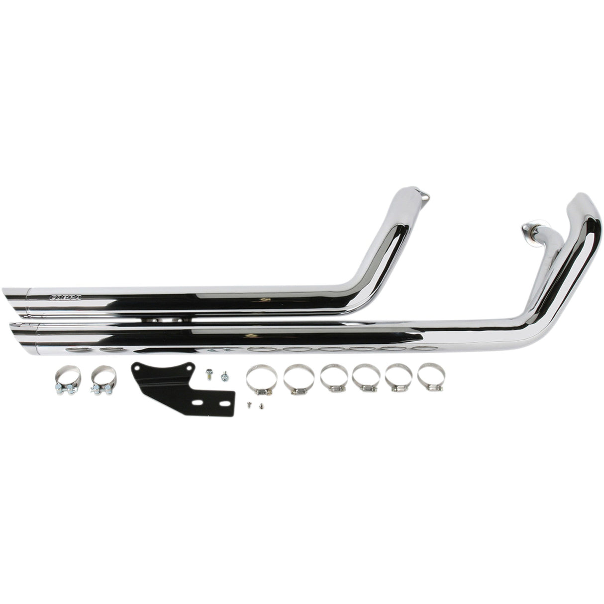 Cobra Streetrod 2-Into-2 Exhaust System - 1911 Honda VT750C2 Shadow Spirit / VT750C Shadow Aero / VT750C2B Shadow Phantom 2007-2016
