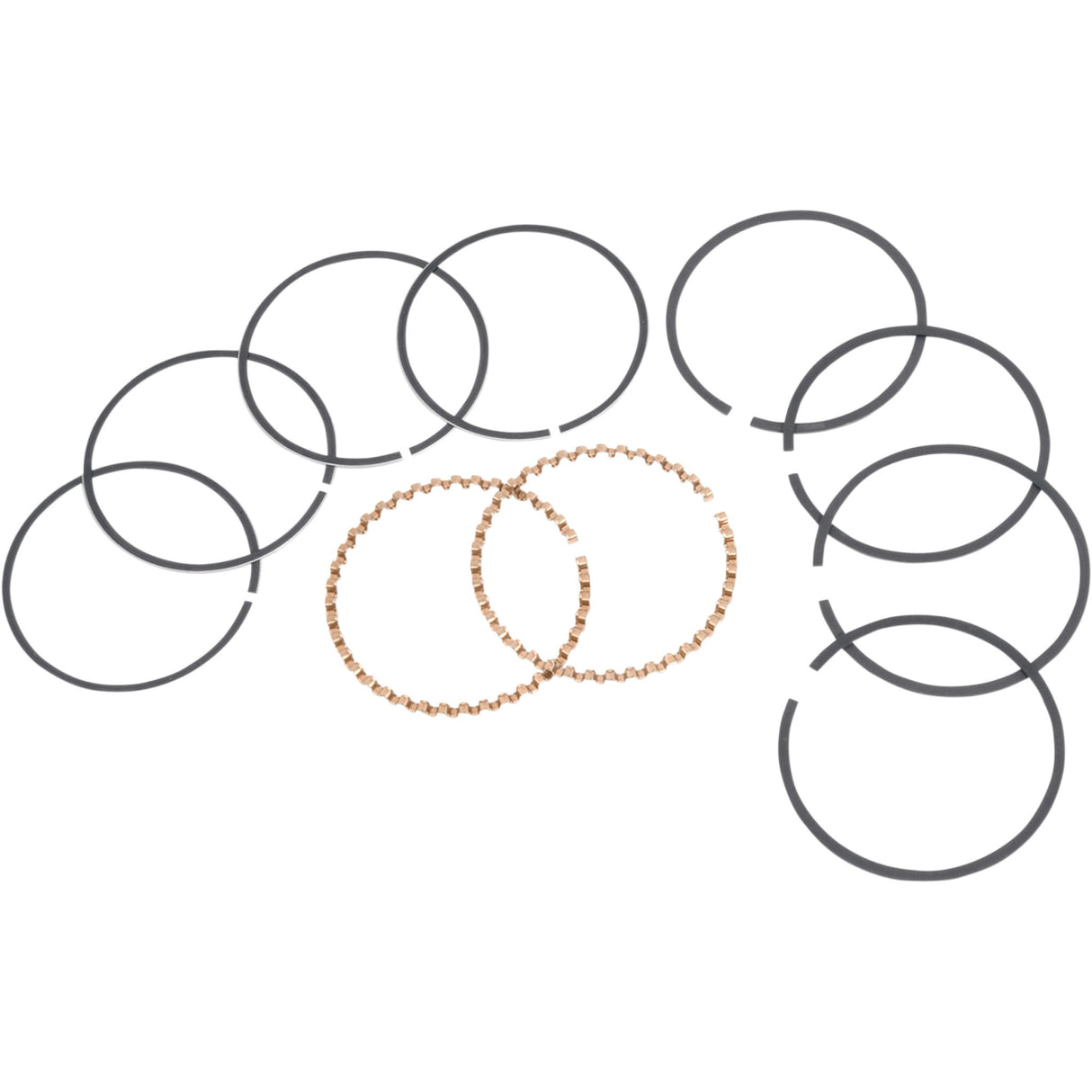 S&S CYCLE 94-1210 94-1210X Replacement Ring Set for S&S Pistons - Replacement Piston Rings - 3.625" - Standard