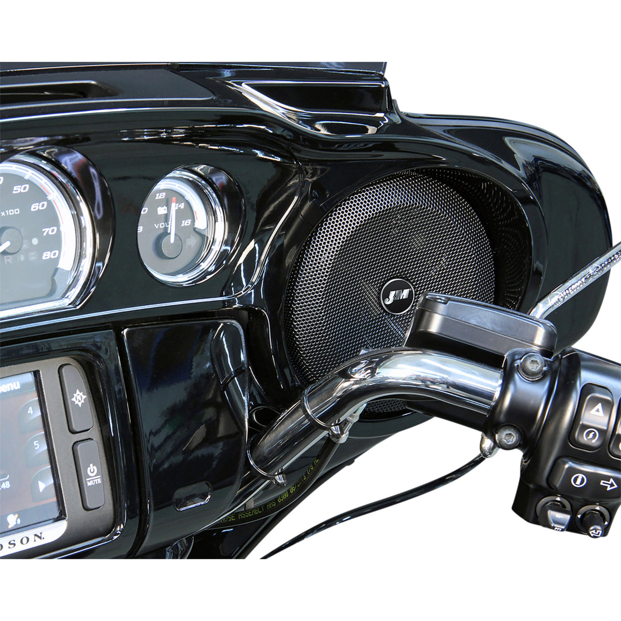 J & M Speaker Kit - HCRK-6582TW-XRP For Harley Touring 2014-2025