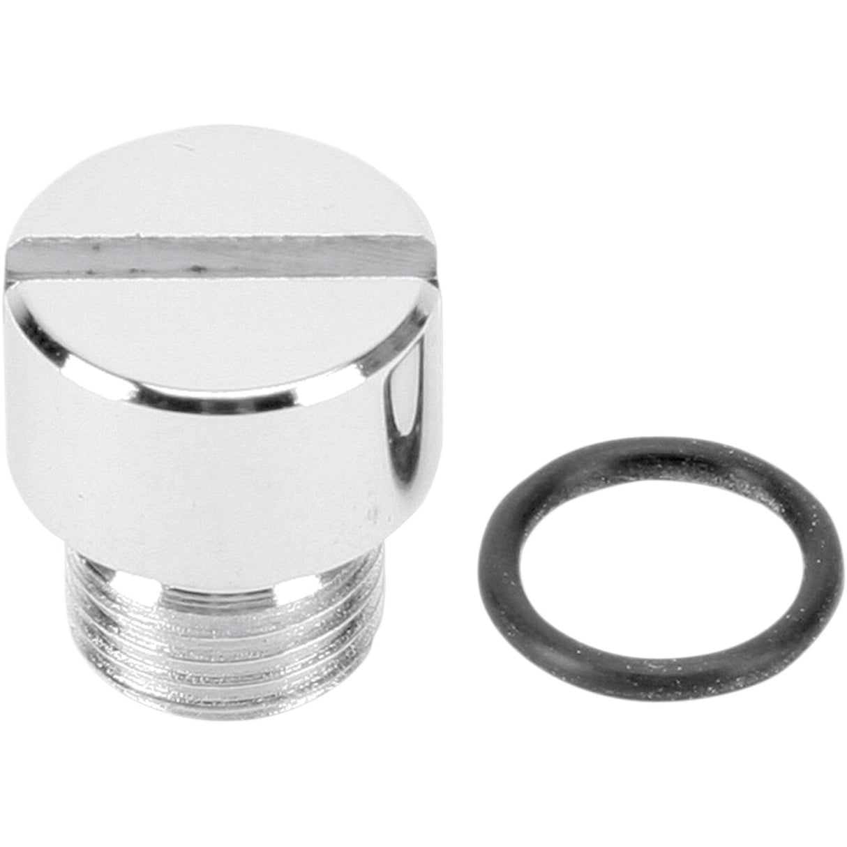 Colony OEM-Style Oil Pump Plug Chrome Big Twin - 9644-2 For Harley Motorcycles 1981-1999