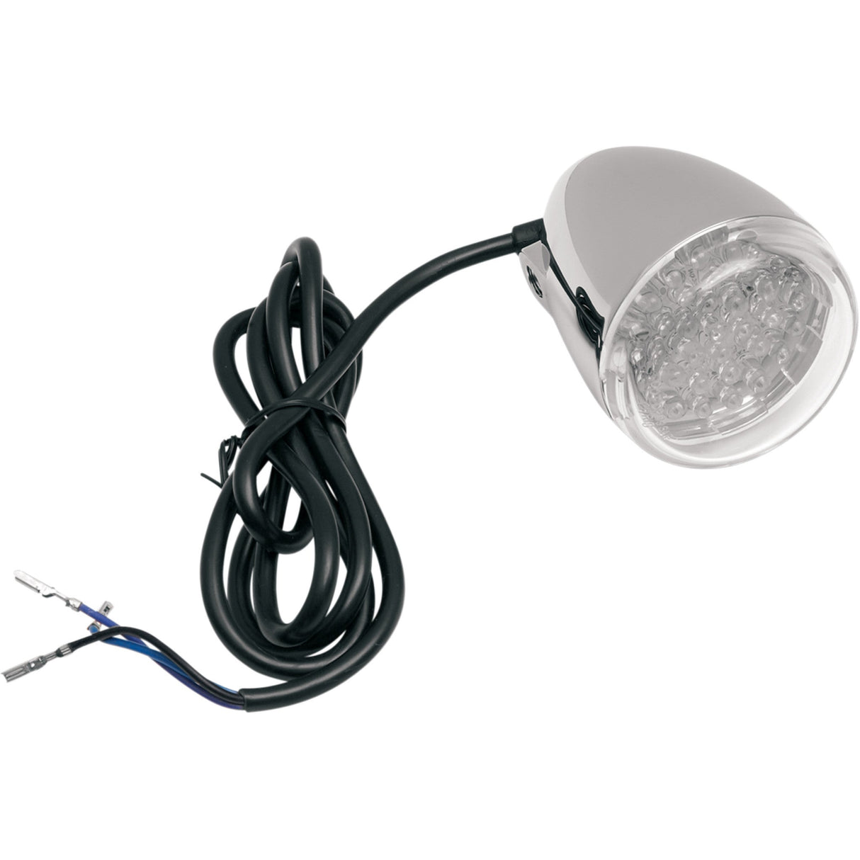 CHRIS PRODUCTS 2020-0322 8500C-LED-A Custom Turn Signal Turn Signal - Amber LED - Chrome/Clear