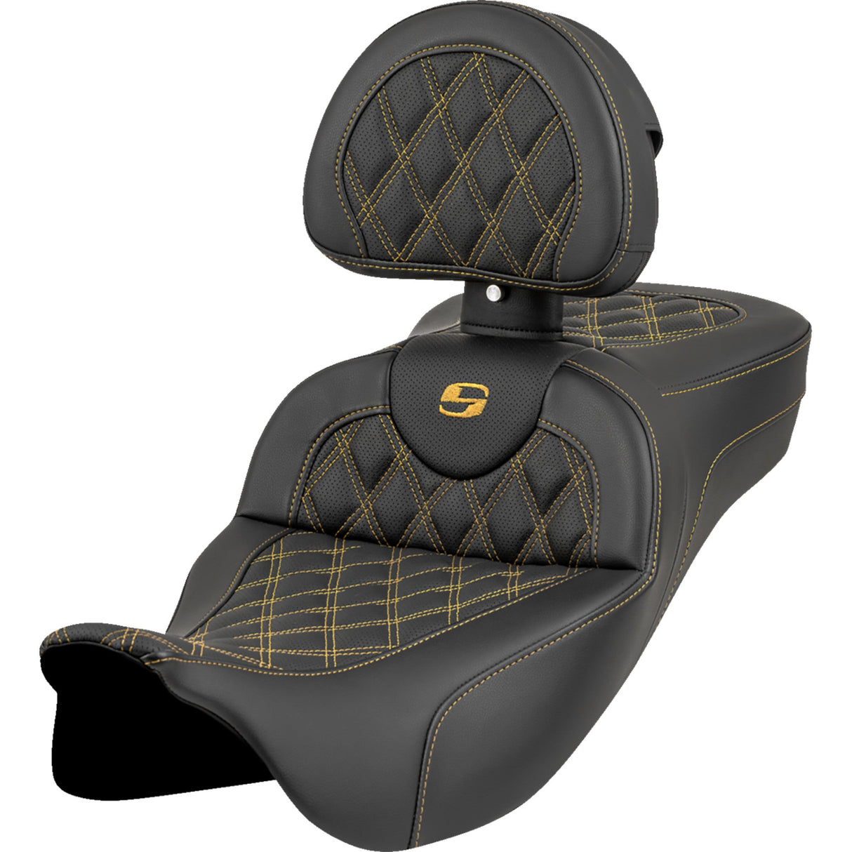 Saddlemen Roadsofa™ Seat - 808-07B-184B7 For Harley Touring 2008-2025