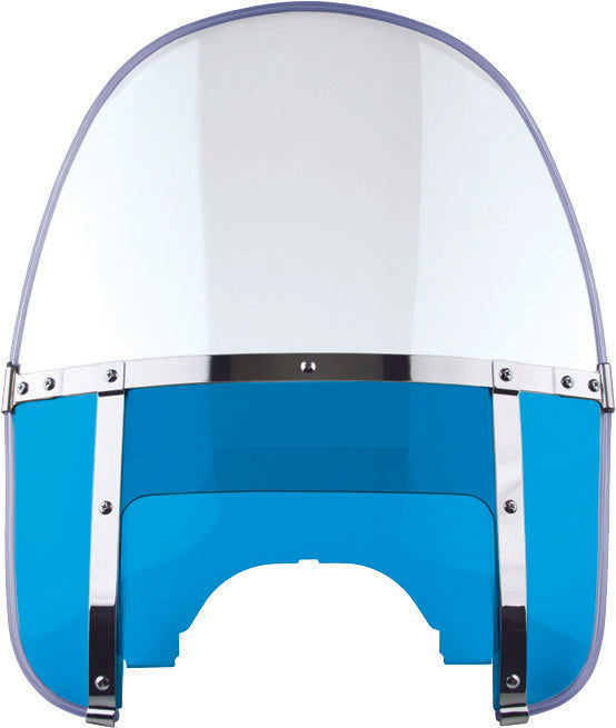 National Cycle 562-2232 N2232 HERITAGE BEADED WINDSHIELD BLUE ADJUSTABLE WINDOW