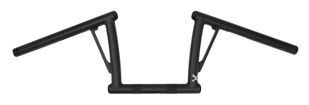 Burly Brand Viejo Cito 8" Bar 1" Matte Black - B12-7010TB For Harley Motorcycles 1980-2024 | Yamaha Watercraft 1998-2004