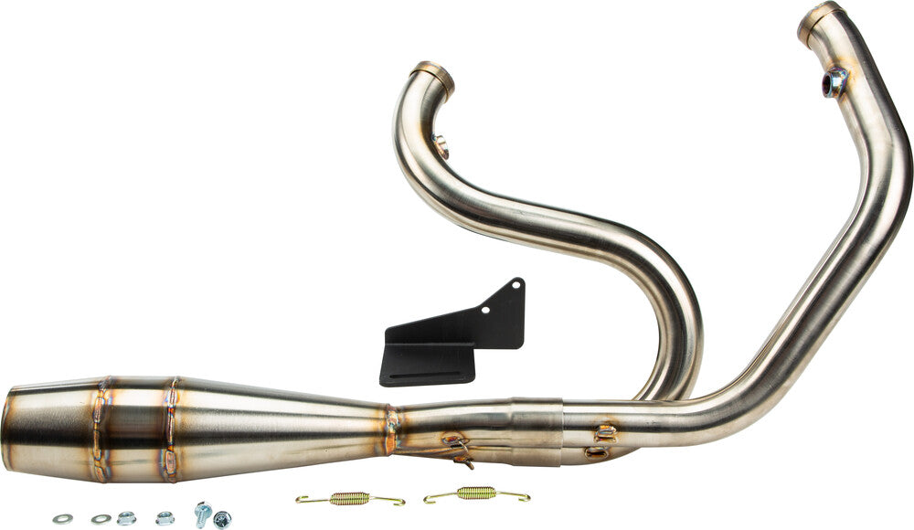 Sawicki 2IN1 Sportster Cannon Brushed ` For Harley Sportster 2018-2020