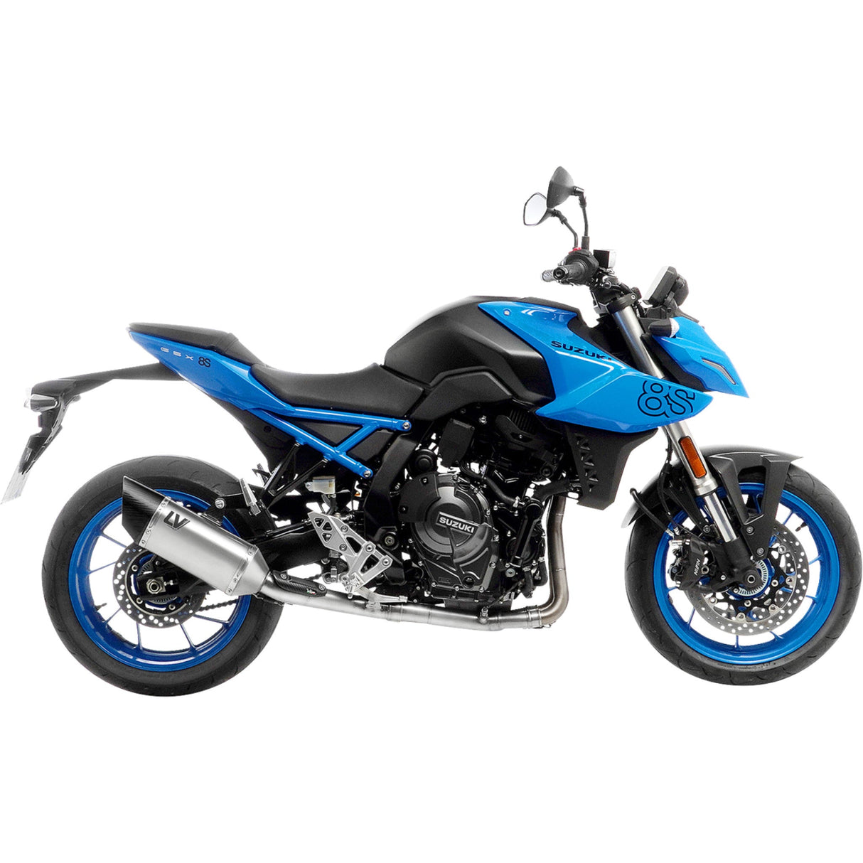 LEOVINCE 1810-3250 15606TU LV-14 R Exhaust System titanium - suzuki gsx-8r/s