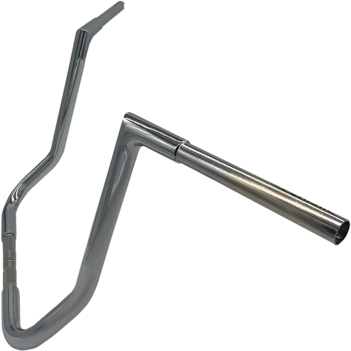 FAT Baggers INC. 1-1/4" EZ Install Flat Top Handlebar 16" Chrome - 705016 For Harley Touring 1986-2022