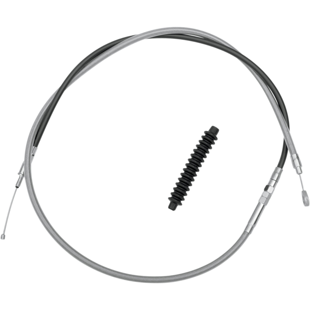 DRAG SPECIALTIES High-Efficiency Braided Stainless Steel Clutch Cable