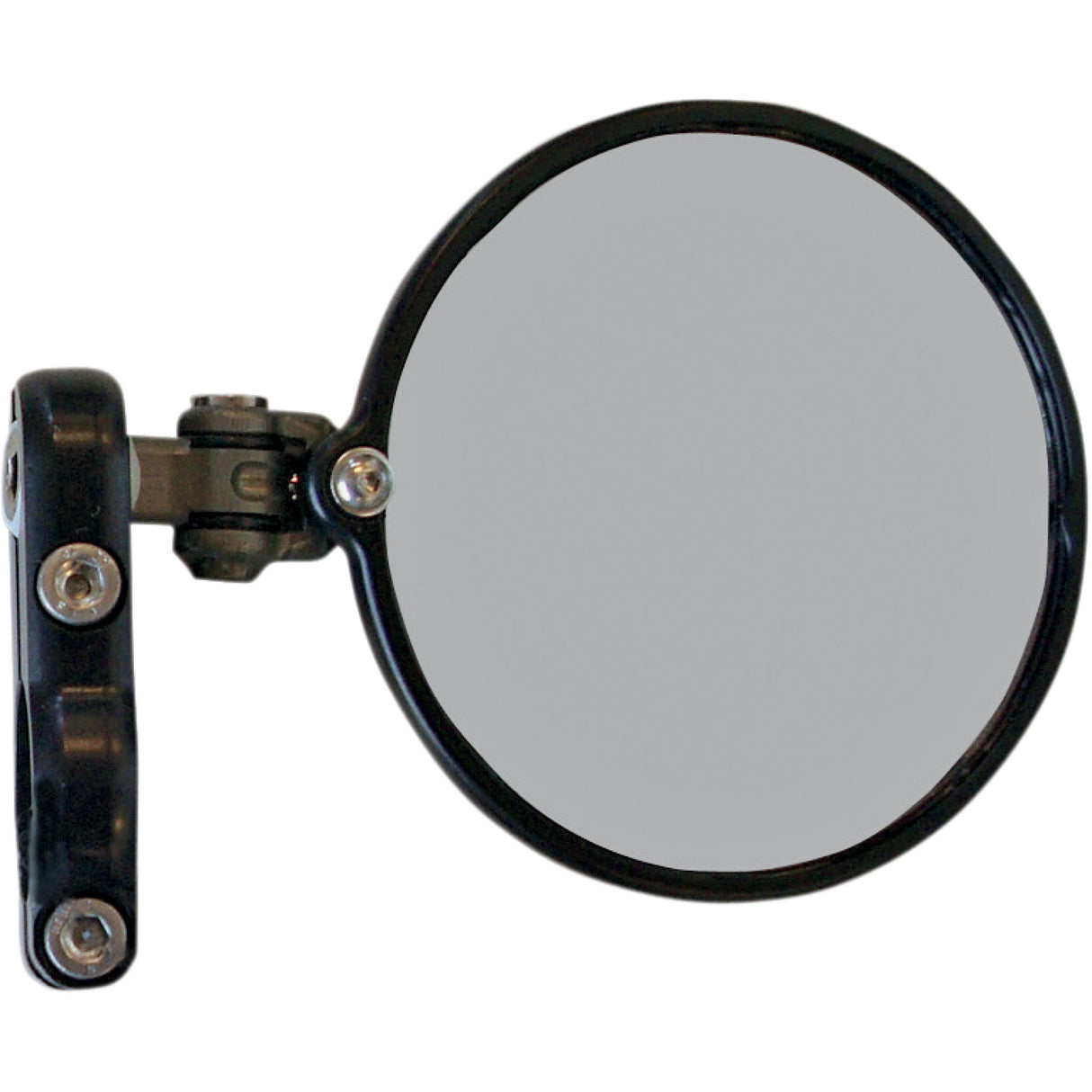 CRG Hindsight LS Folding Bar-End Mirror Side View Round Black Right Each - HSLS-200-R