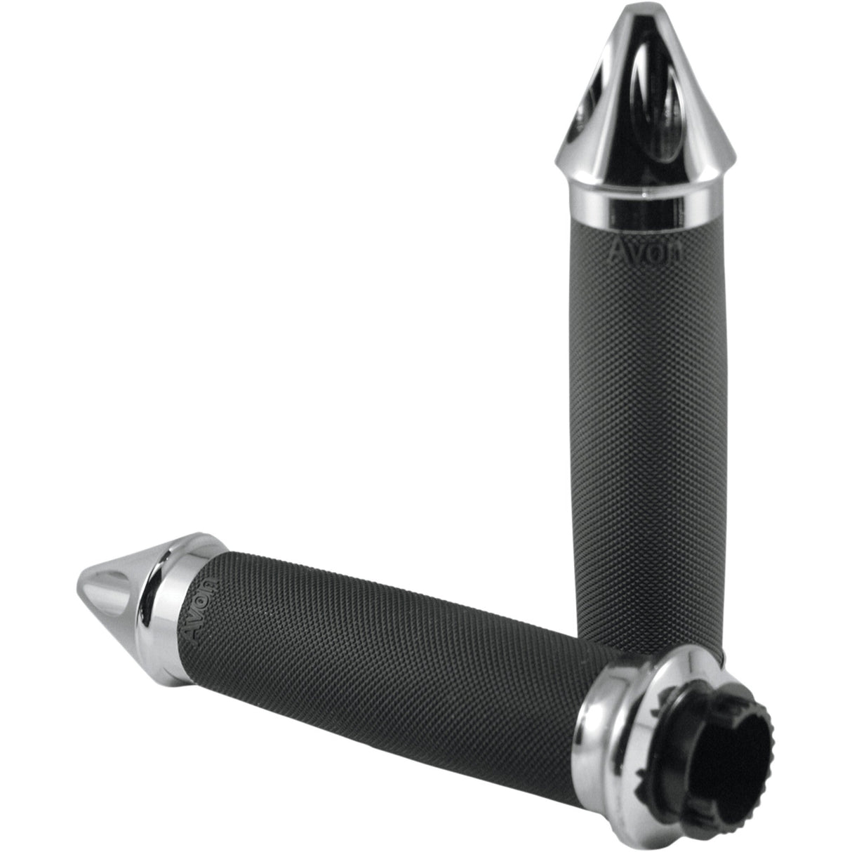 AVON GRIPS 0630-0844 MT-CC-85-CH-SPK Custom Spike End Grips touring - chrome