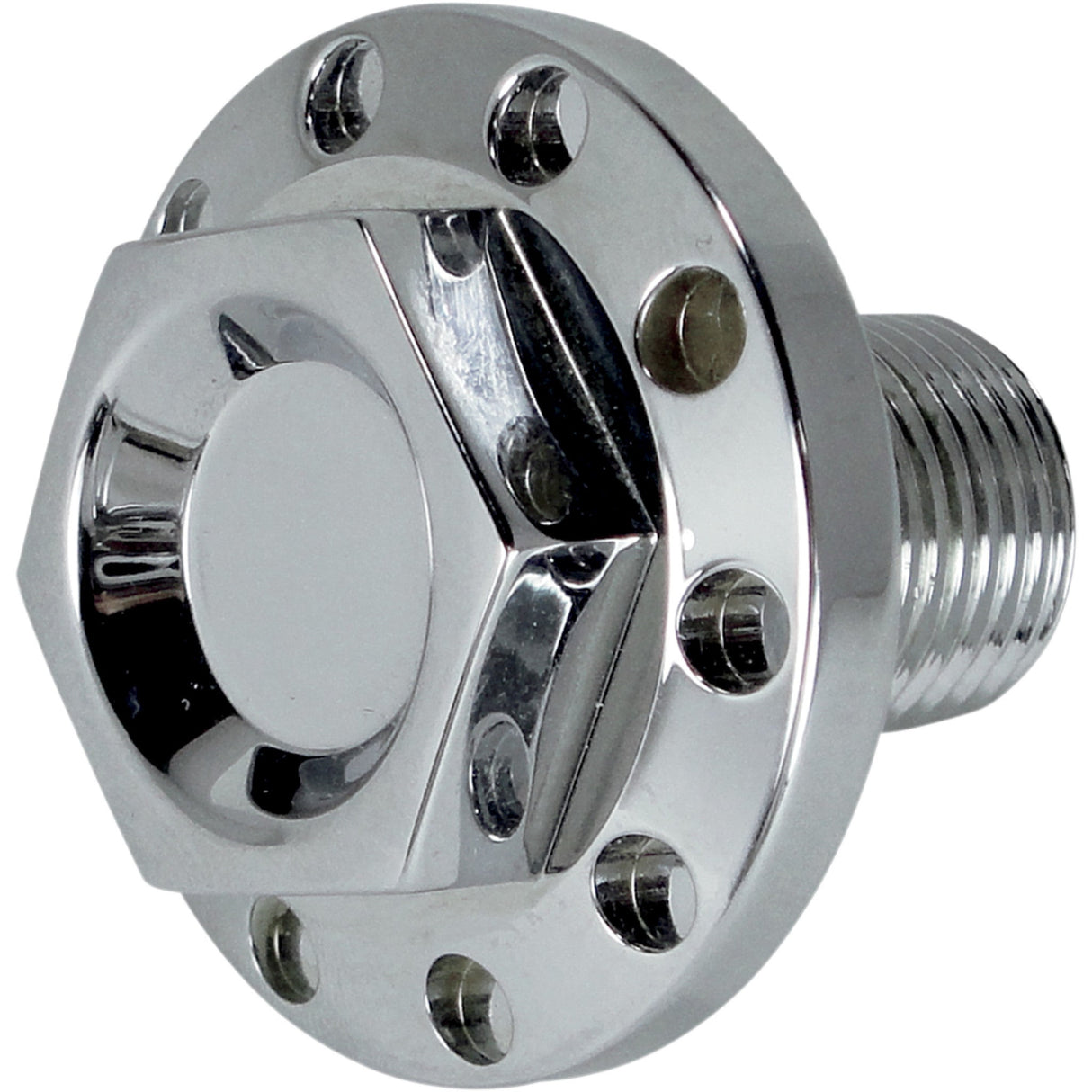 Joker Machine Steering Stem Bolt Chrome-Plated - 10-011C For Harley 1987-2019