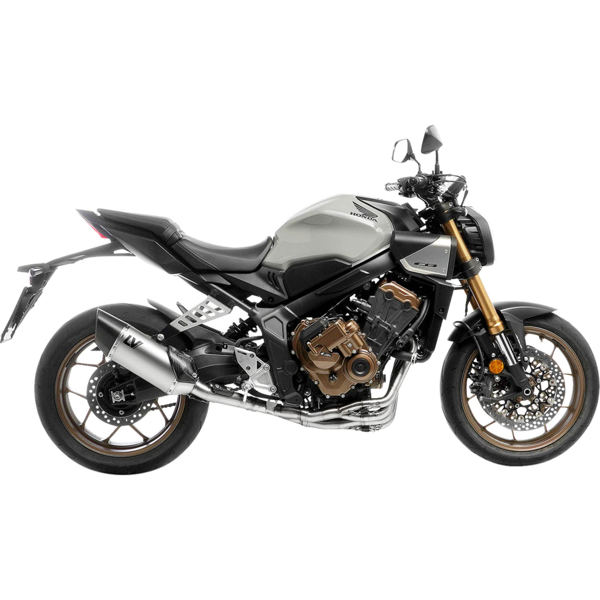 LEOVINCE 1812-0616 15611U LV-14 R Exhaust System stainless steel - cb/cbr 650 r