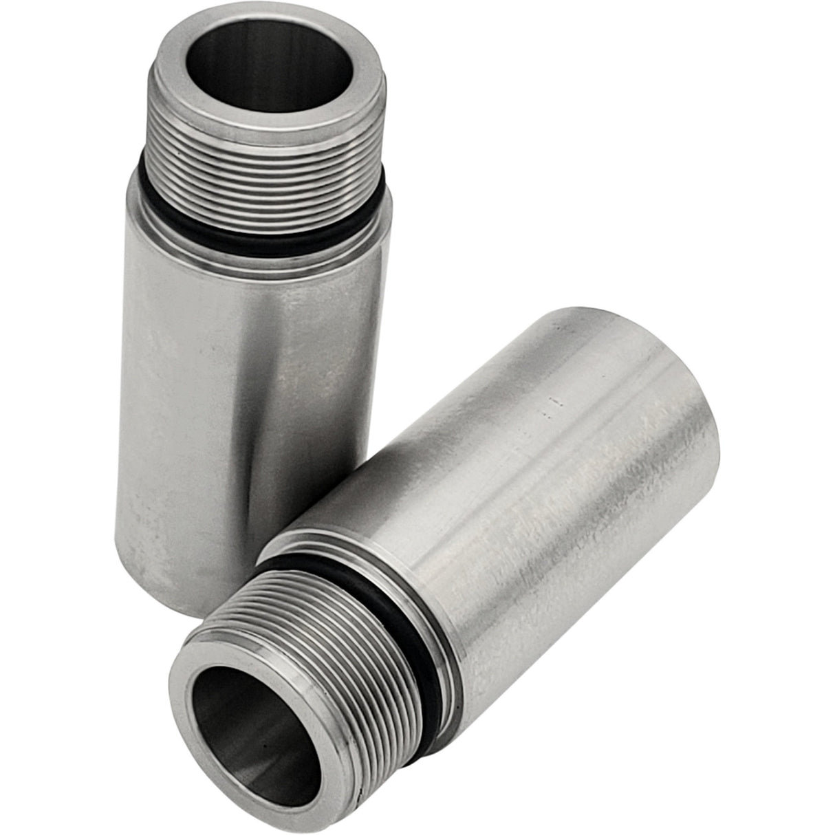 Cycle Visions Fork Tube Extensions 39 Mm Extends +3" Chrome - CV7137 For Harley 1987-2007