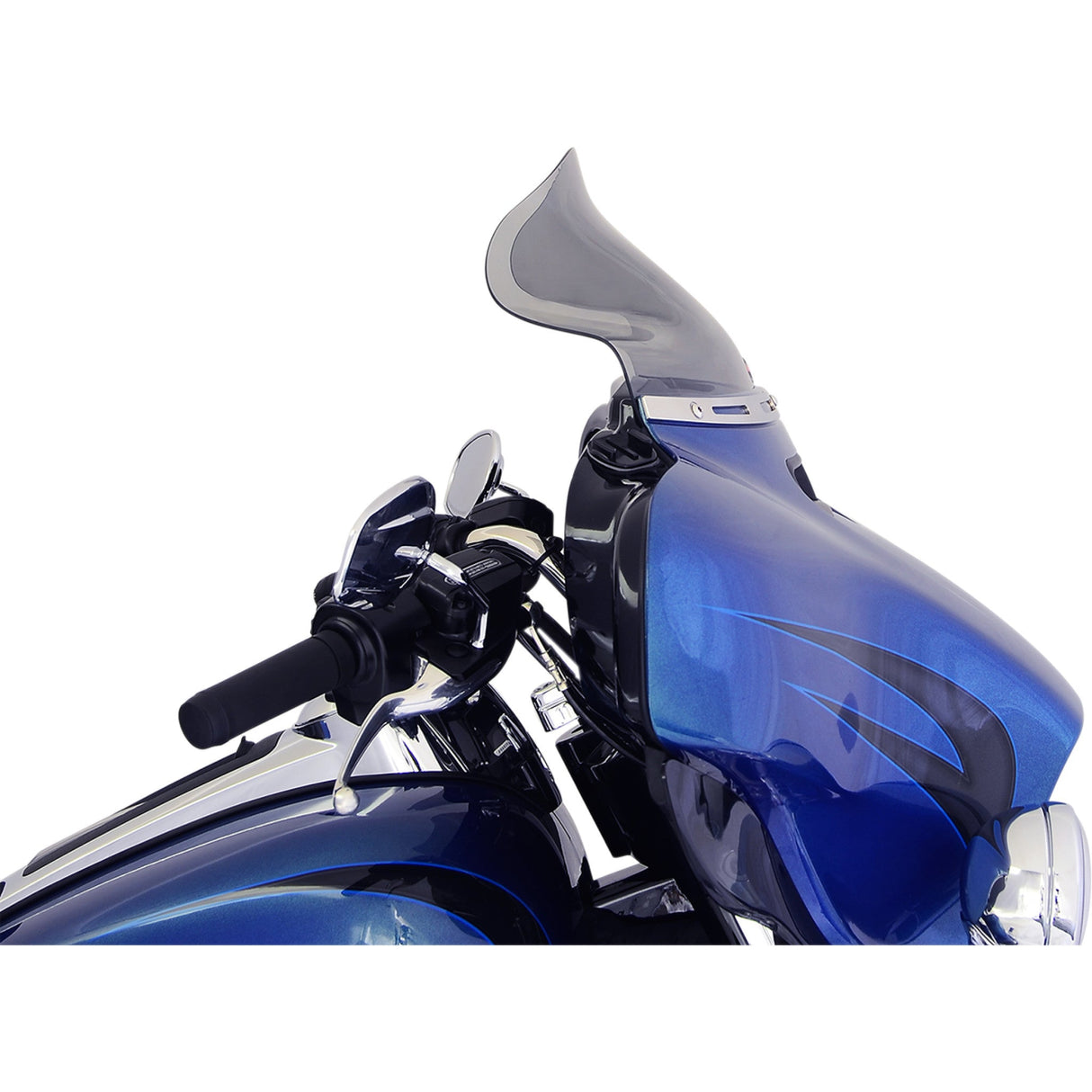 Klock Werks Flare® Windshield 8-1/2" Tinted - KWW-01-0209-2014 For Harley Touring 2014-2025