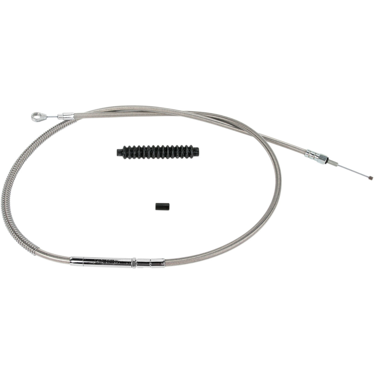 BARNETT 0652-0535 102-30-10010HE High-Efficiency Stainless Steel Clutch Cable for Harley-Davidson - Standard