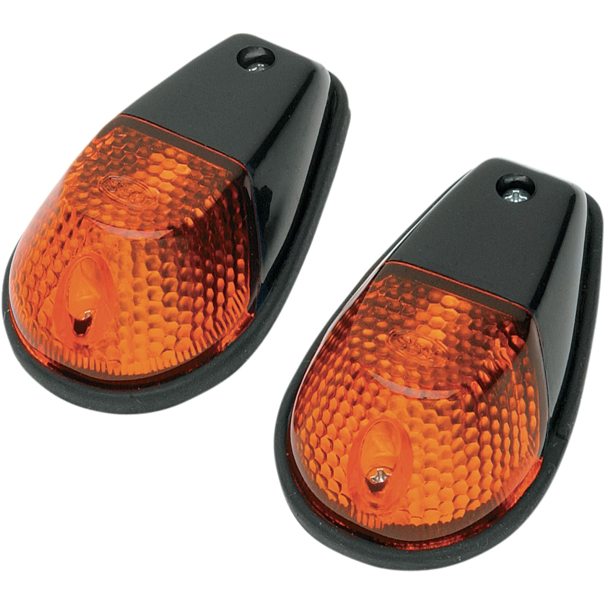 K&S TECHNOLOGIES 25-8018 25-8018 Flush Mount Marker Lights black/amber