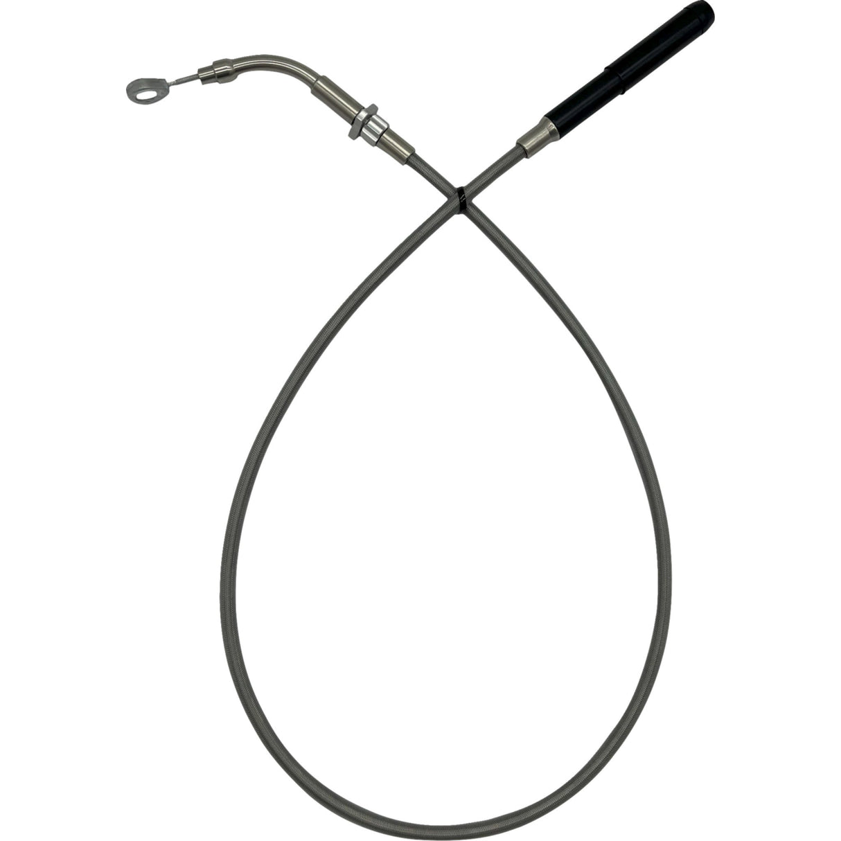 FAT BAGGERS INC. 0662-1240 118004 EZ Install Upper Clutch Cable - FLTR/FLHX '21-'23 - +4" - Braided