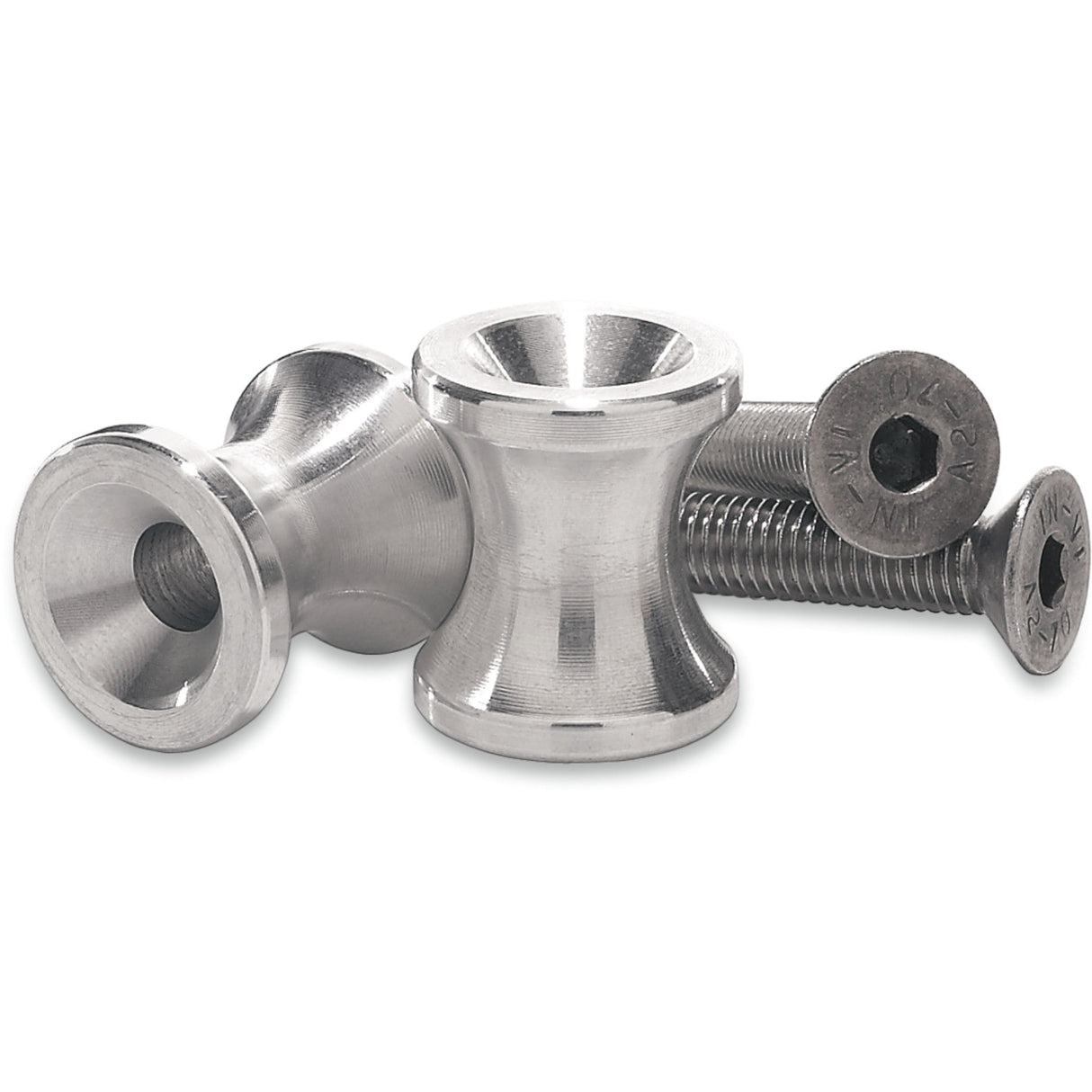 VORTEX 1303-0010 SP402S Swingarm Spools Swingarm Spool - Silver - 10 mm
