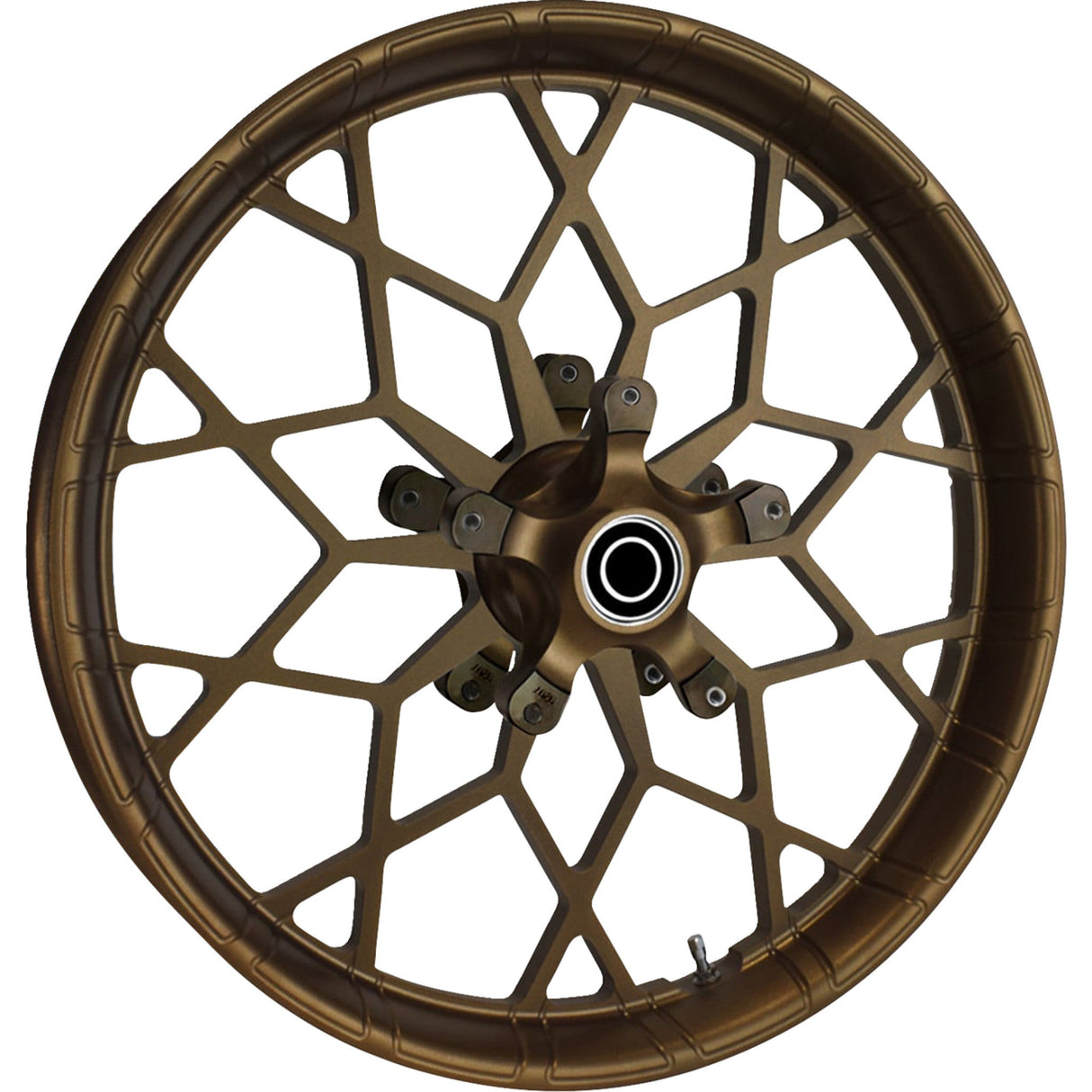 RC Components Phenom Wheel For Stock Rotors Phenom Front Bronze 21x3.5 - 0321350135BR92521ABR For Harley Touring 2024-2026