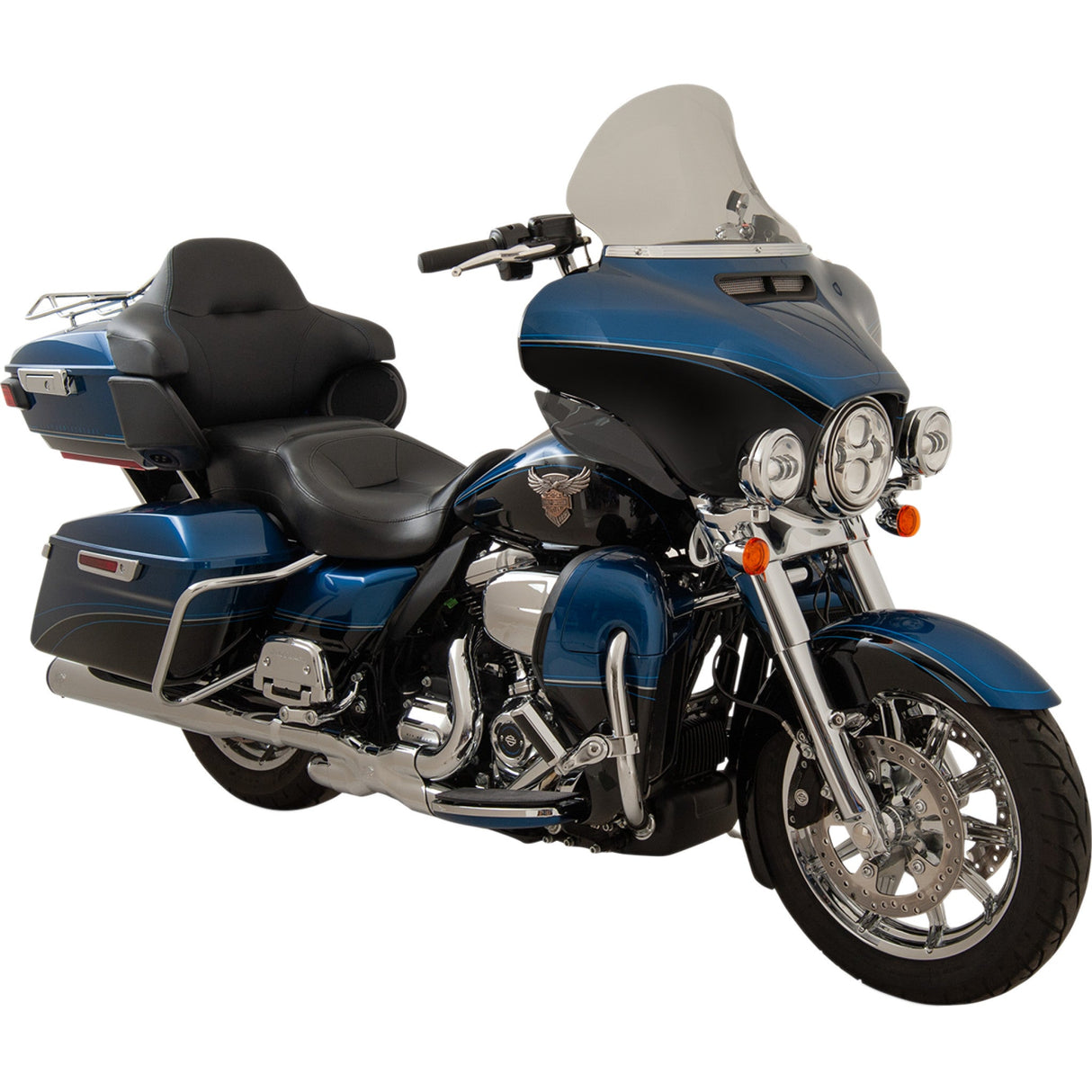 Klock Werks Flare® Windshield 11-1/2" Tint - KWW-01-0205-2014 For Harley Touring 2014-2025