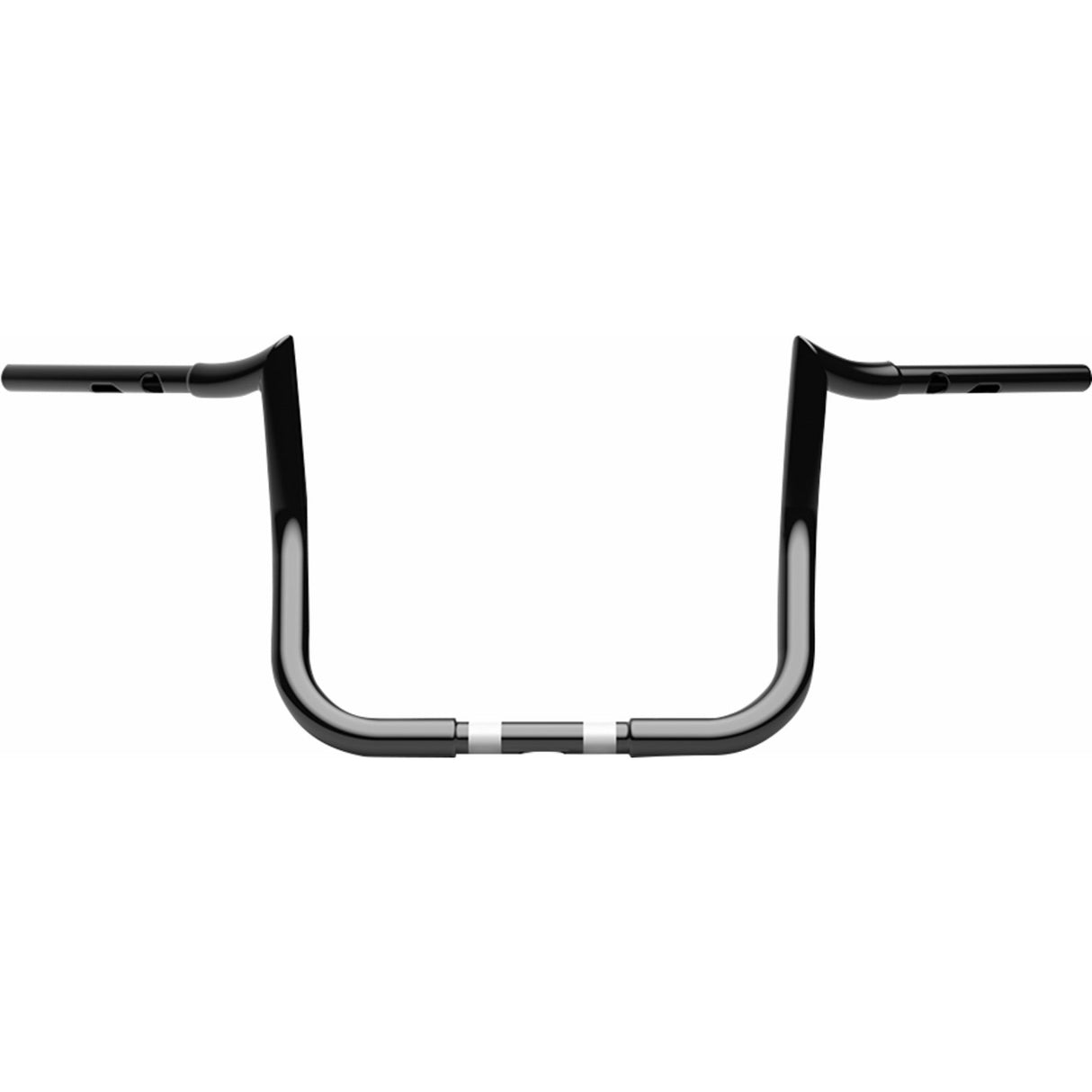 LA Choppers 1-1/4" Prime Ape Handlebar 10" Black - LA-7371-10B For Harley Touring 2023-2026