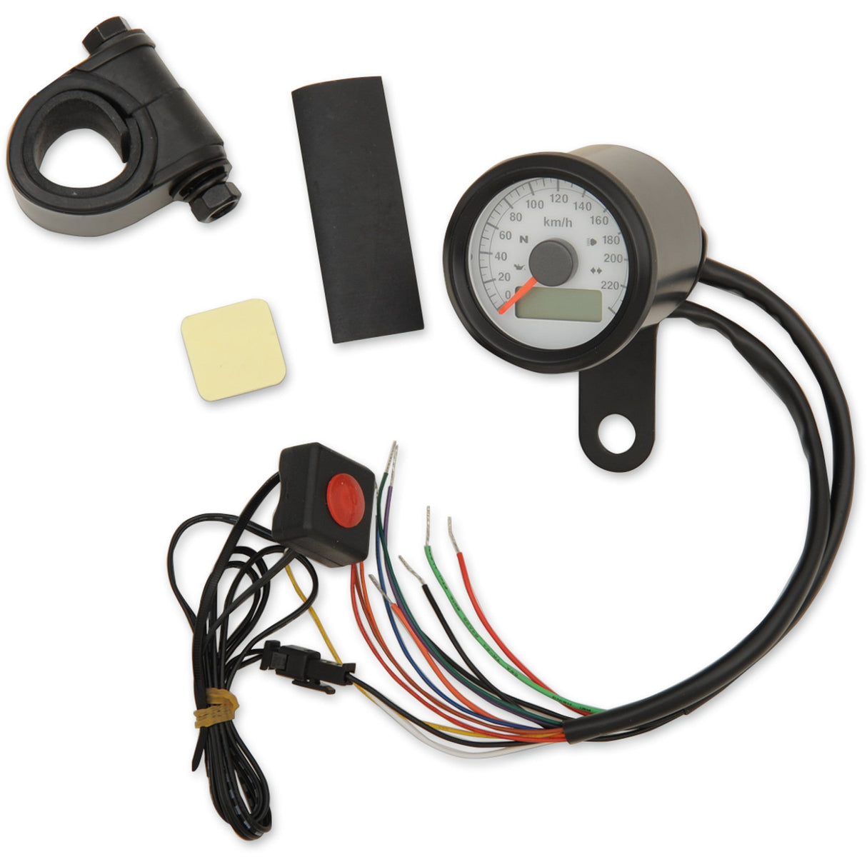Drag Specialties Gauge Kit - 2210-0423 For Harley Motorcycles 1986-2003