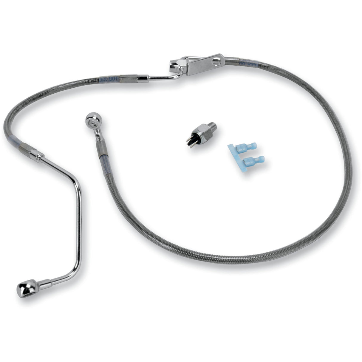DRAG SPECIALTIES Stainless Steel Brake Line Kit Rear