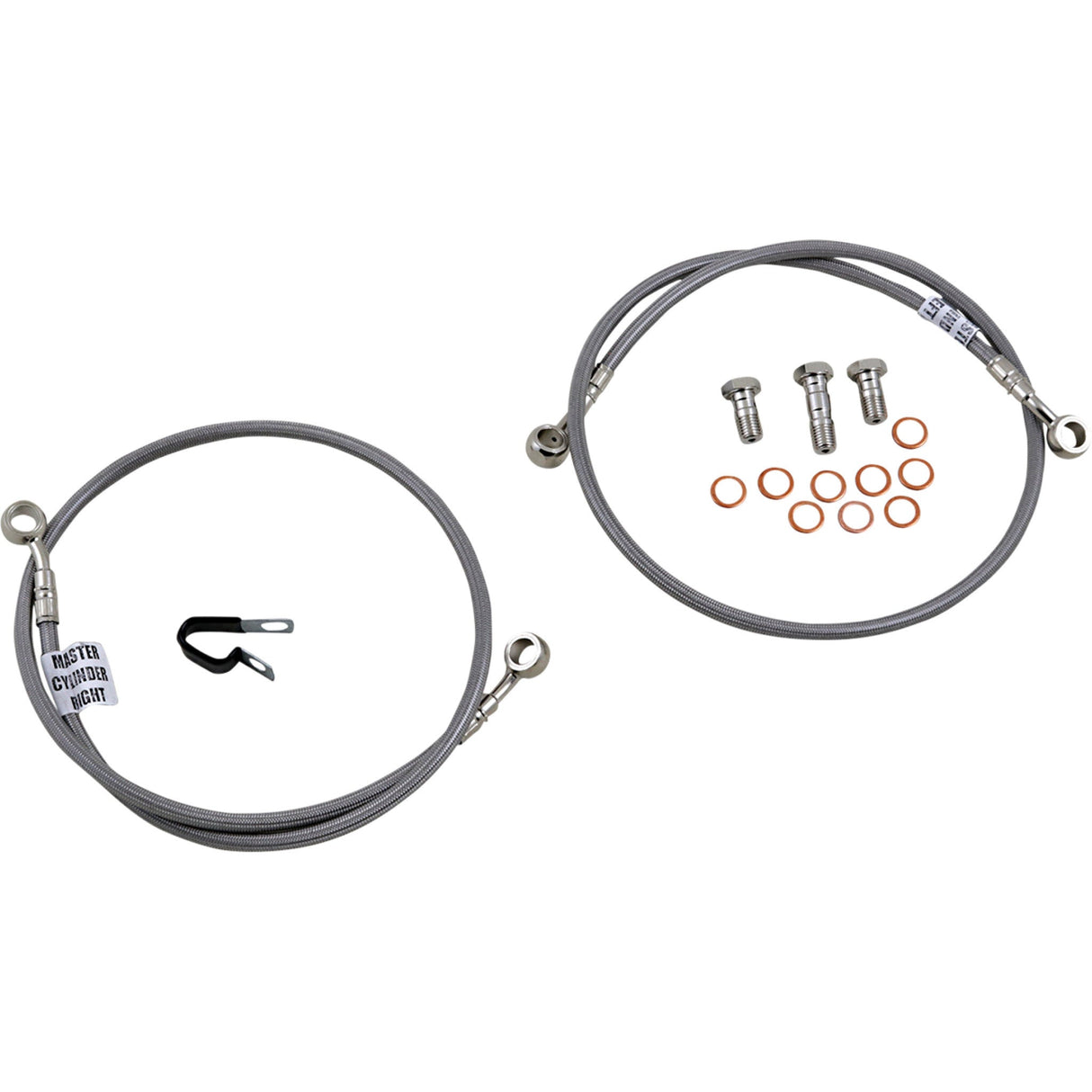 GALFER 1741-6020 FK003D704-2 Brake Line Kit Brake Line - Stainless Steel