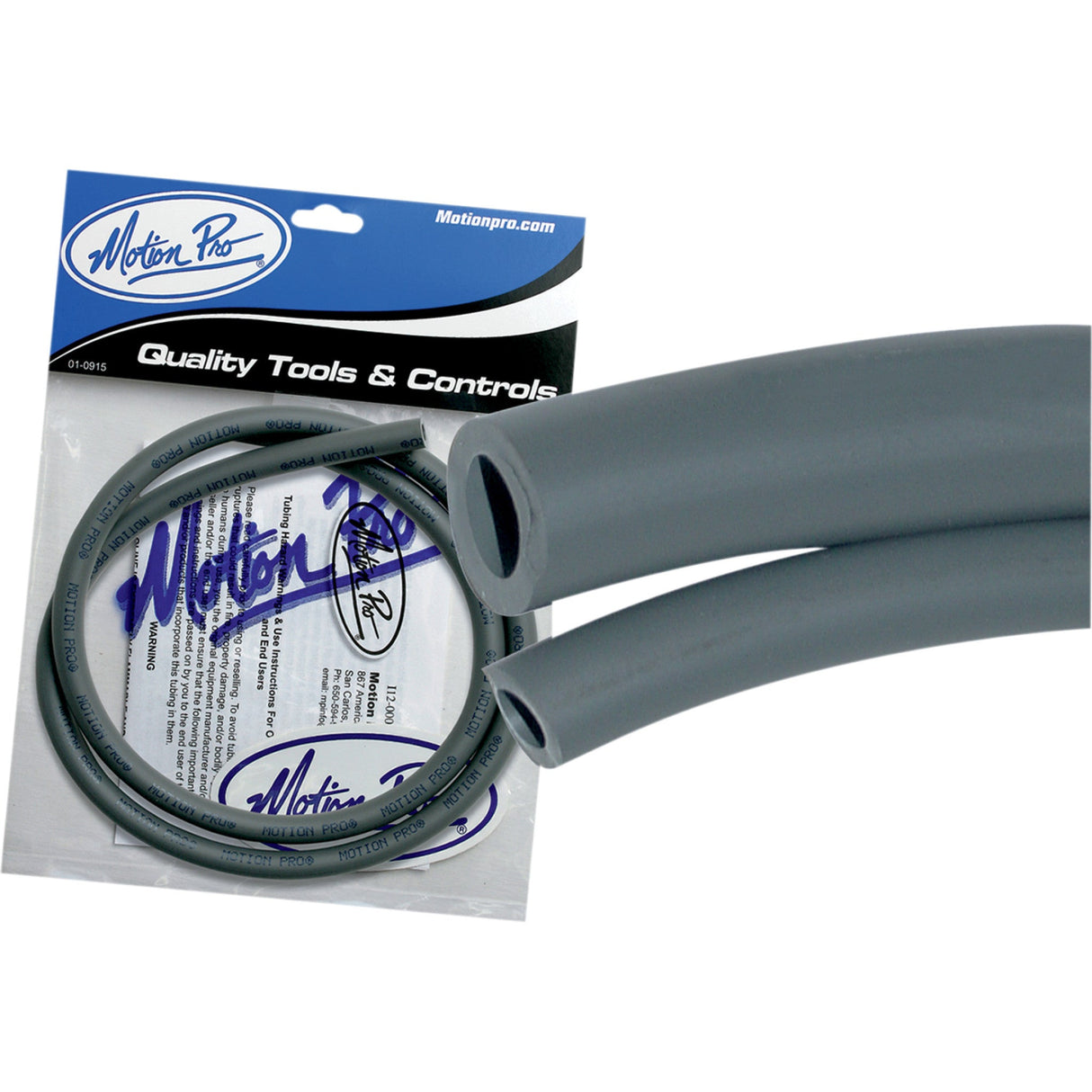 MOTION PRO 0706-0038 12-0049 Premium Fuel Line gray - 3/16" - 3'