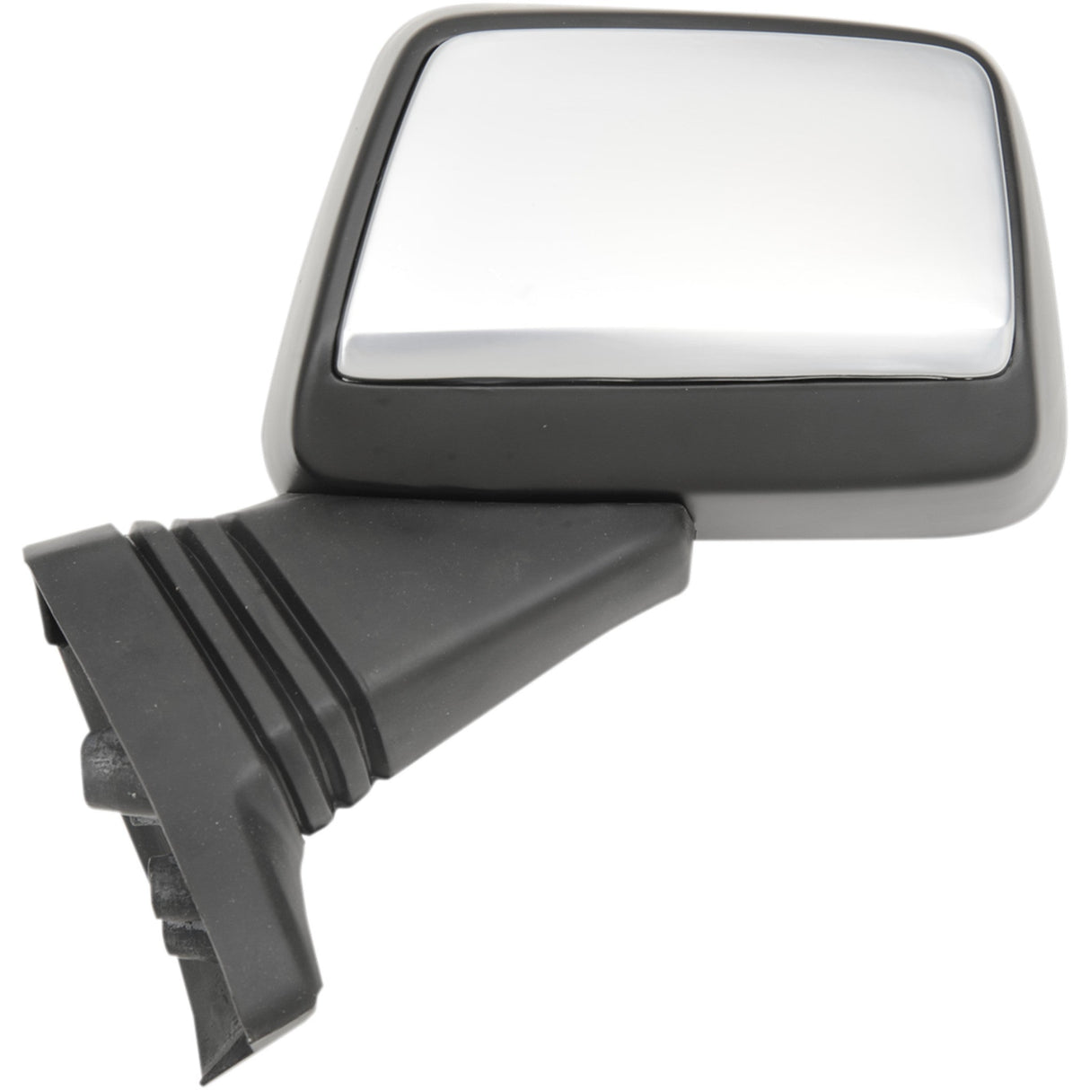 EMGO 2087052 20-87052 OEM-Style Replacement Mirror Mirror - Side View - Rectangle - Black - Left