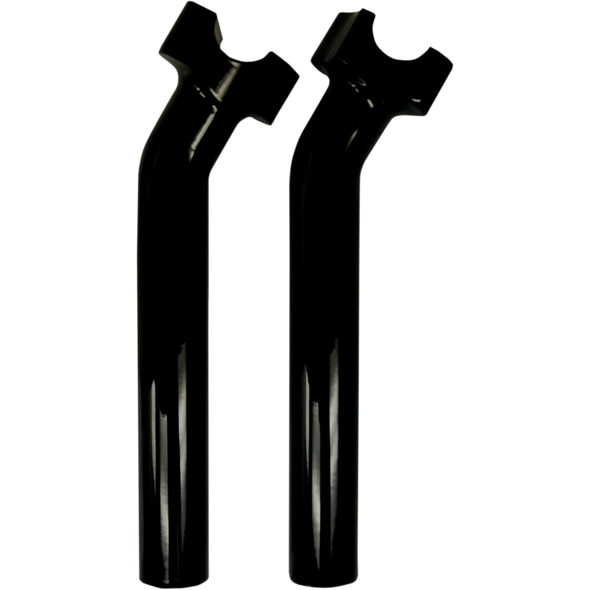 DRAG SPECIALTIES 0602-0522 Buffalo Billet Aluminum Handlebar Risers 9-1/2" - black