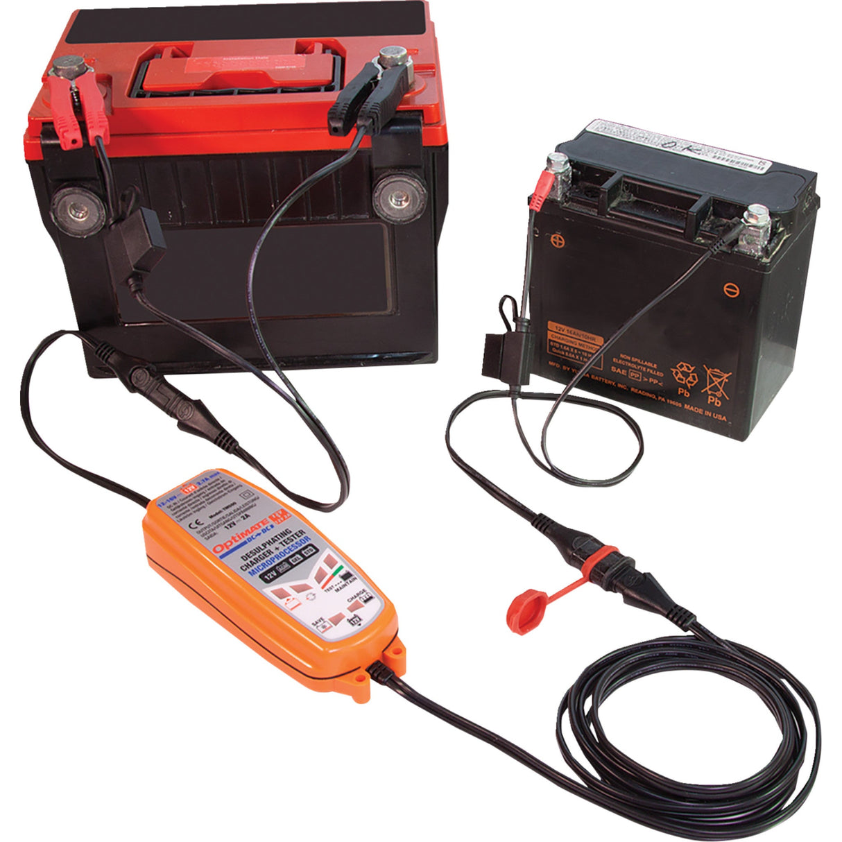 TECMATE 3807-0339 TM500V3 Optimate™ 12v To 12v 2A Battery Charger Battery Charger/Maintainer