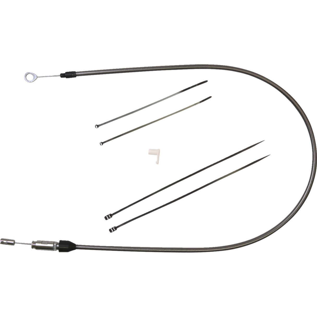 Magnum Shielding Black Pearl™ Quick Connect Upper Clutch Cable 33" - 423401HE For Harley Motorcycles 2018-2024