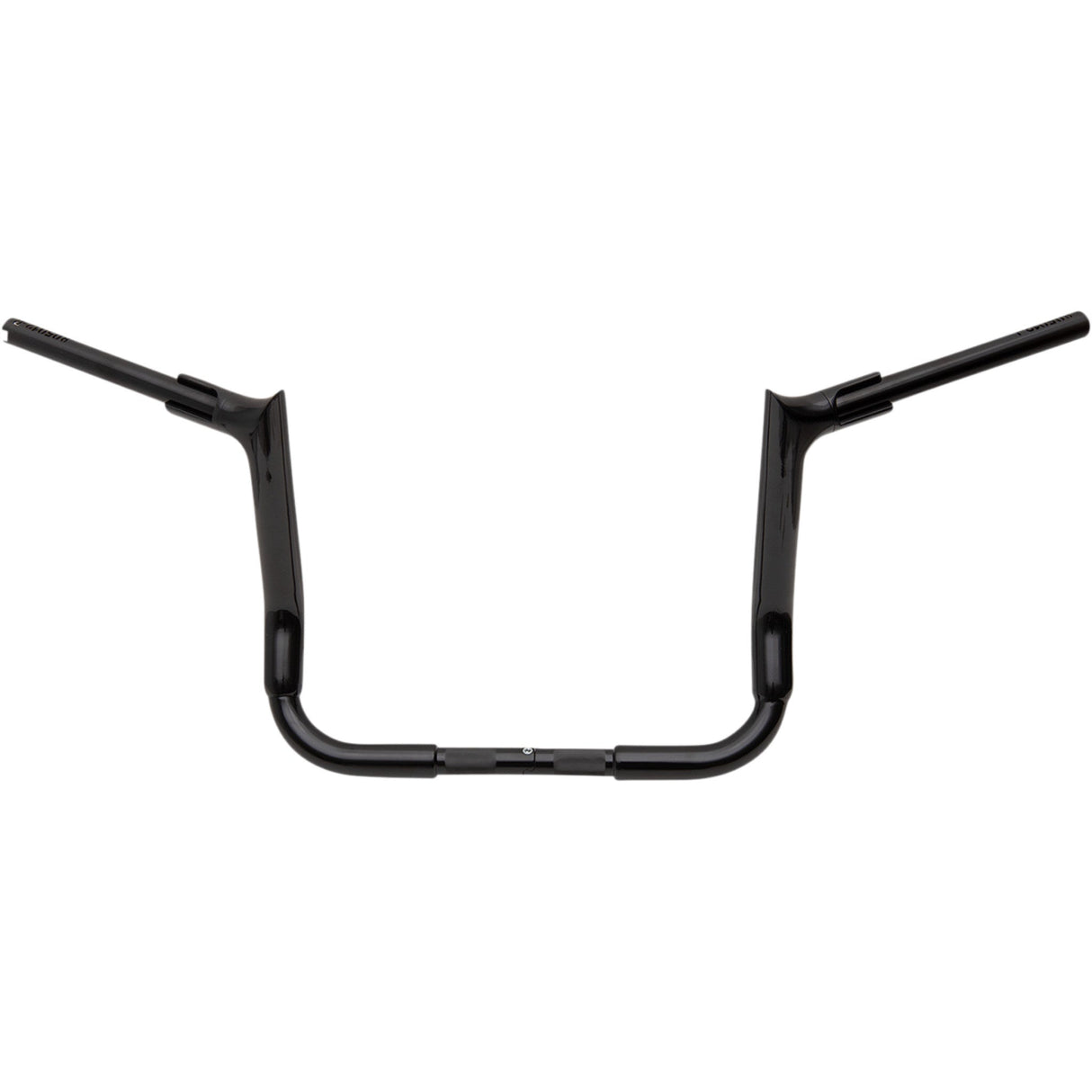 FAT Baggers INC. 1-1/2" EZ Install Pointed Top Handlebar 12" Black - 805012-B For Harley Touring 2006-2020