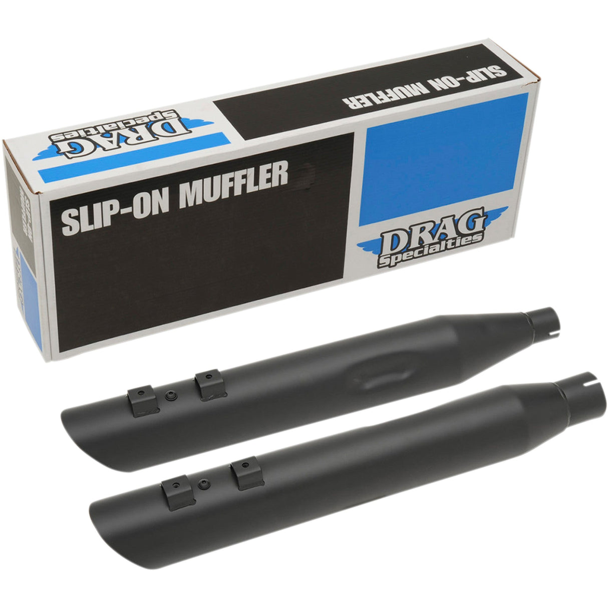 DRAG SPECIALTIES Slashdown Slip-On Mufflers 4"