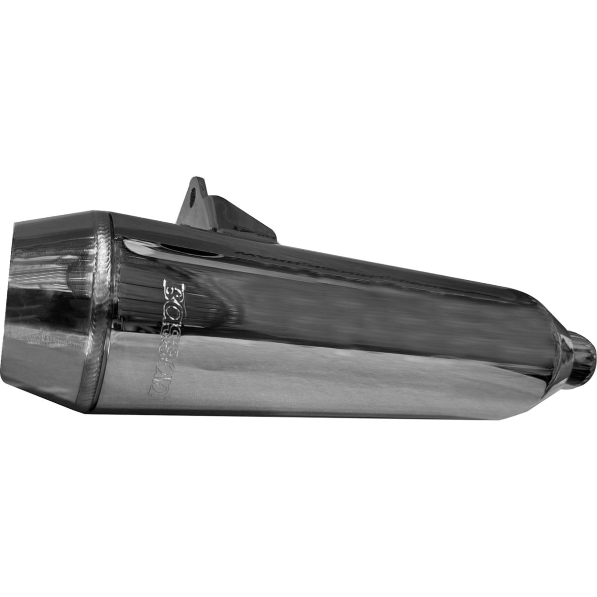 BASSANI XHAUST 1811-4939 8S37C 4" Slip-On Muffler with Billet End Cap chrome - scout