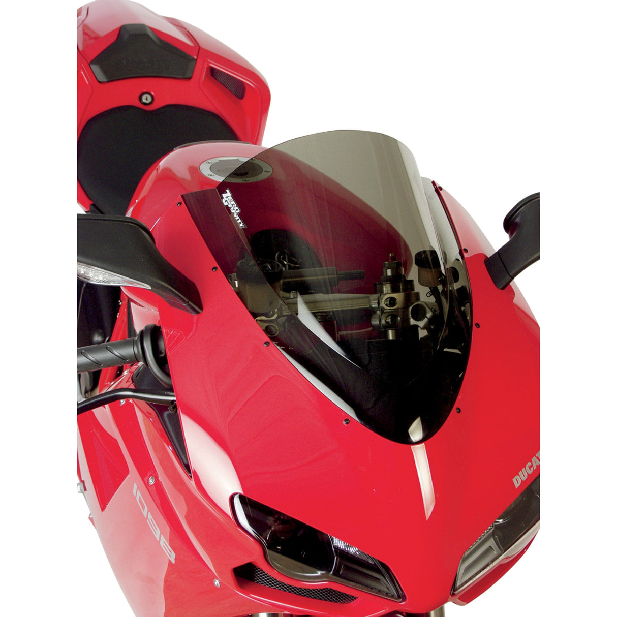 ZERO GRAVITY 2301-0851 16-729-02 Double Bubble Windscreen smoke - ducati 1098