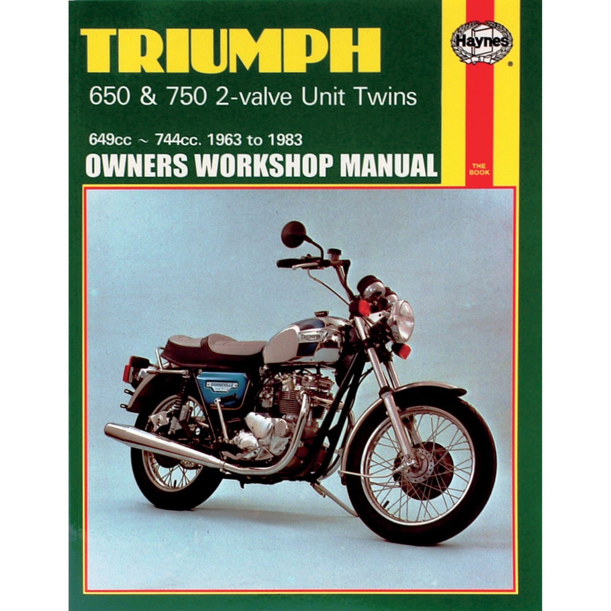 HAYNES HM-122 M122 Motorcycle Repair Manual — Triumph, Motorcycle Manual - Triumph 2-Valve Twins