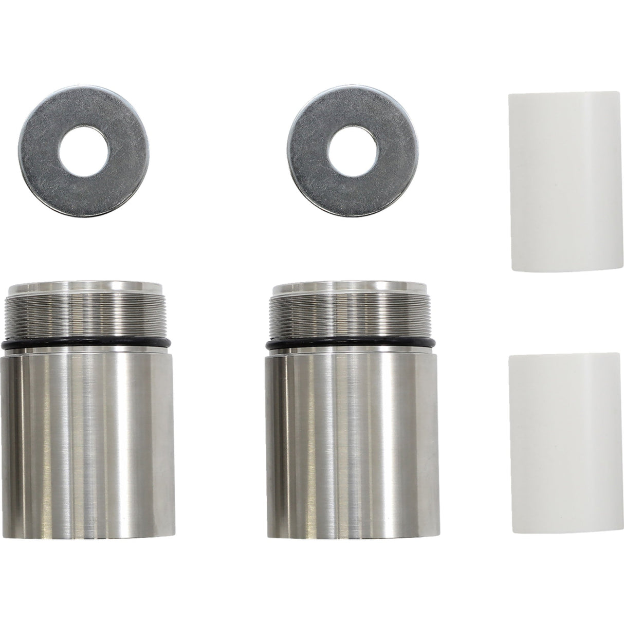 CYCLE VISIONS 0404-0297 CV7114 Fork Tube Extensions 49 mm - extends +2" - chrome