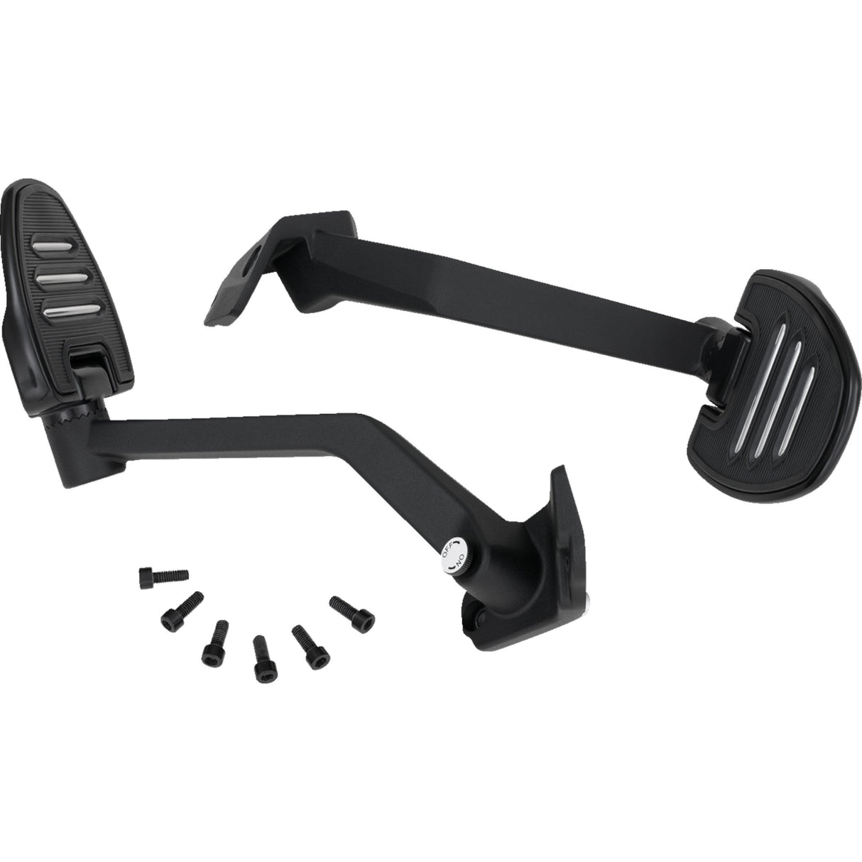 SHOW CHROME 1621-1119 41-413BK Adjustable Passenger Boards black - ryker