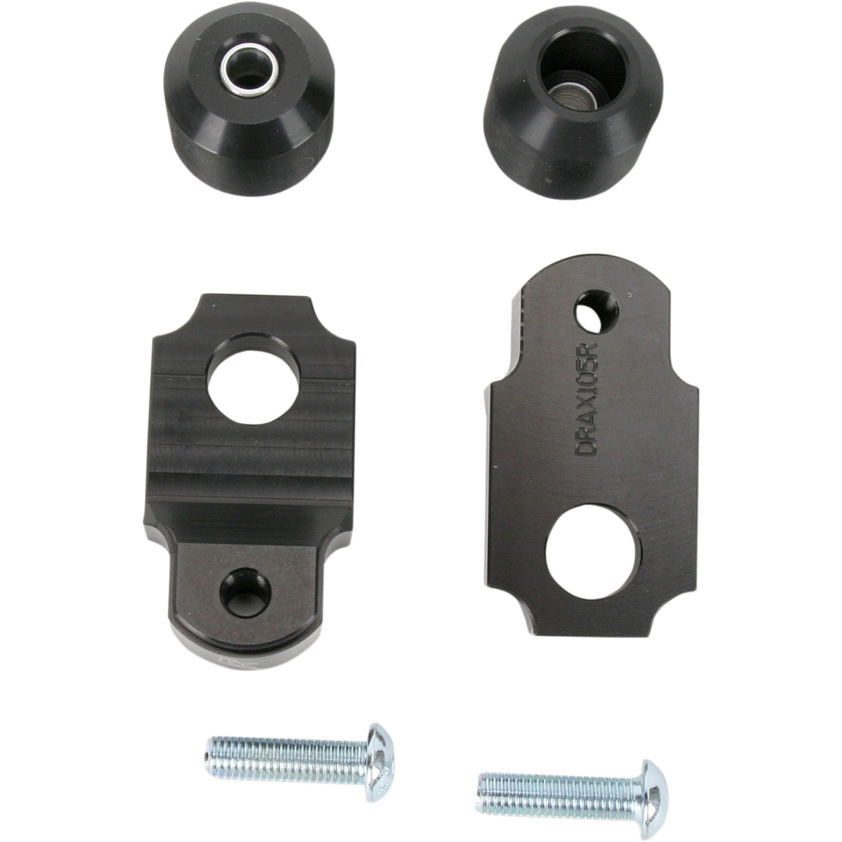 DRIVEN RACING 1231-0249 DRAX-105-BK Axle Block Sliders kawasaki zx-10r - black