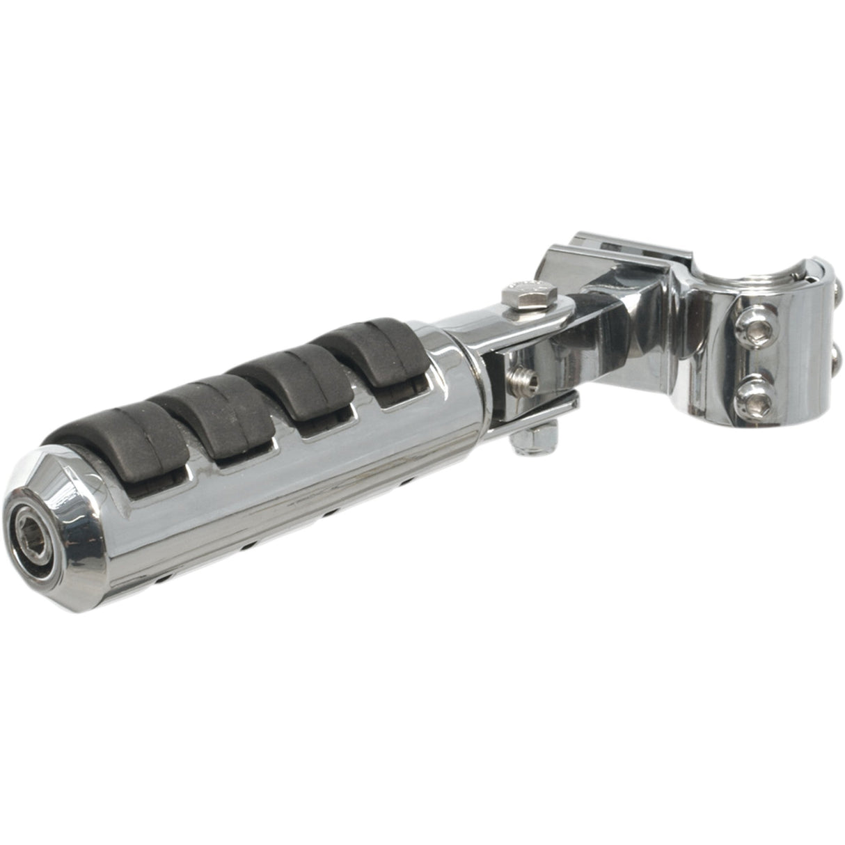 RIVCO PRODUCTS 1624-0291 PEGS125 Anti-Vibration Highway Pegs with 1-1/4” Clamps Highway Peg - Chrome - 1-1/4"