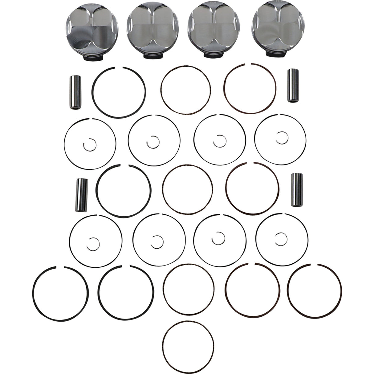 JE PISTONS 0910-5798 262317 Piston Kit