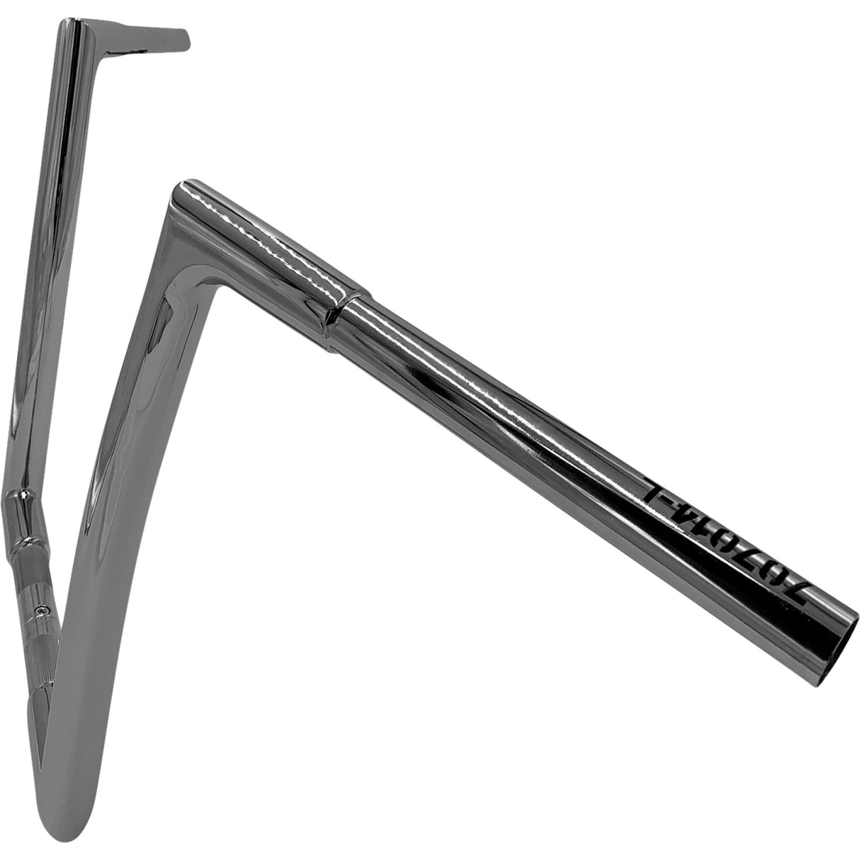FAT Baggers INC. 1-1/4" EZ Install Flat Top Handlebar 14" Chrome - 707014 For Harley Motorcycles 1986-2023