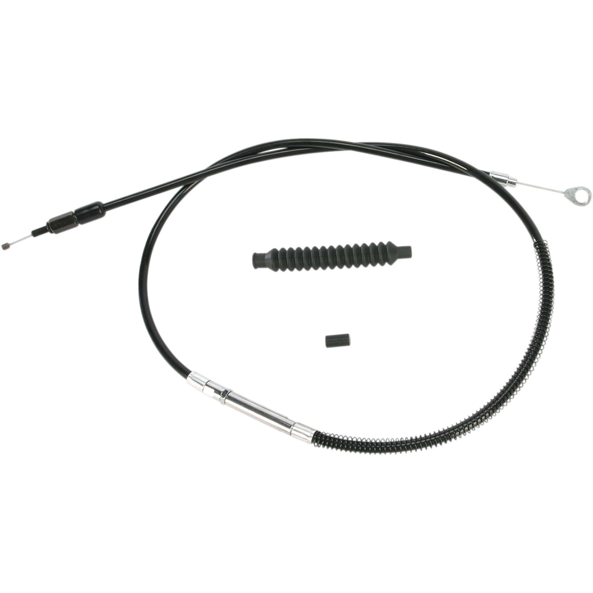 Barnett High-Efficiency Black Vinyl Clutch Cable Standard Size - 101-30-10027HE For Harley Softail Night Train 2000-2006
